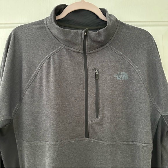 The North Face Men Ambition 1/4 Zip Pullover Jacket Lightweight Large - Picture 3 of 13